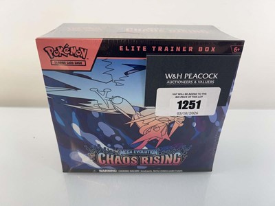 Lot 1251 - Pokémon TCG: Mega Evolution - Chaos Rising...