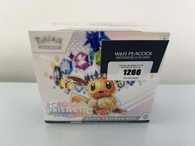 Lot 1266 - Pokémon TCG: Scarlet & Violet - Prismatic...