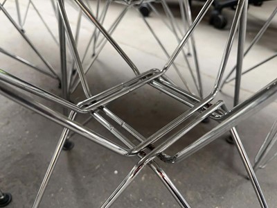 Lot 88 - Charles & Ray Eames for Vitra, six DSR Eiffel...