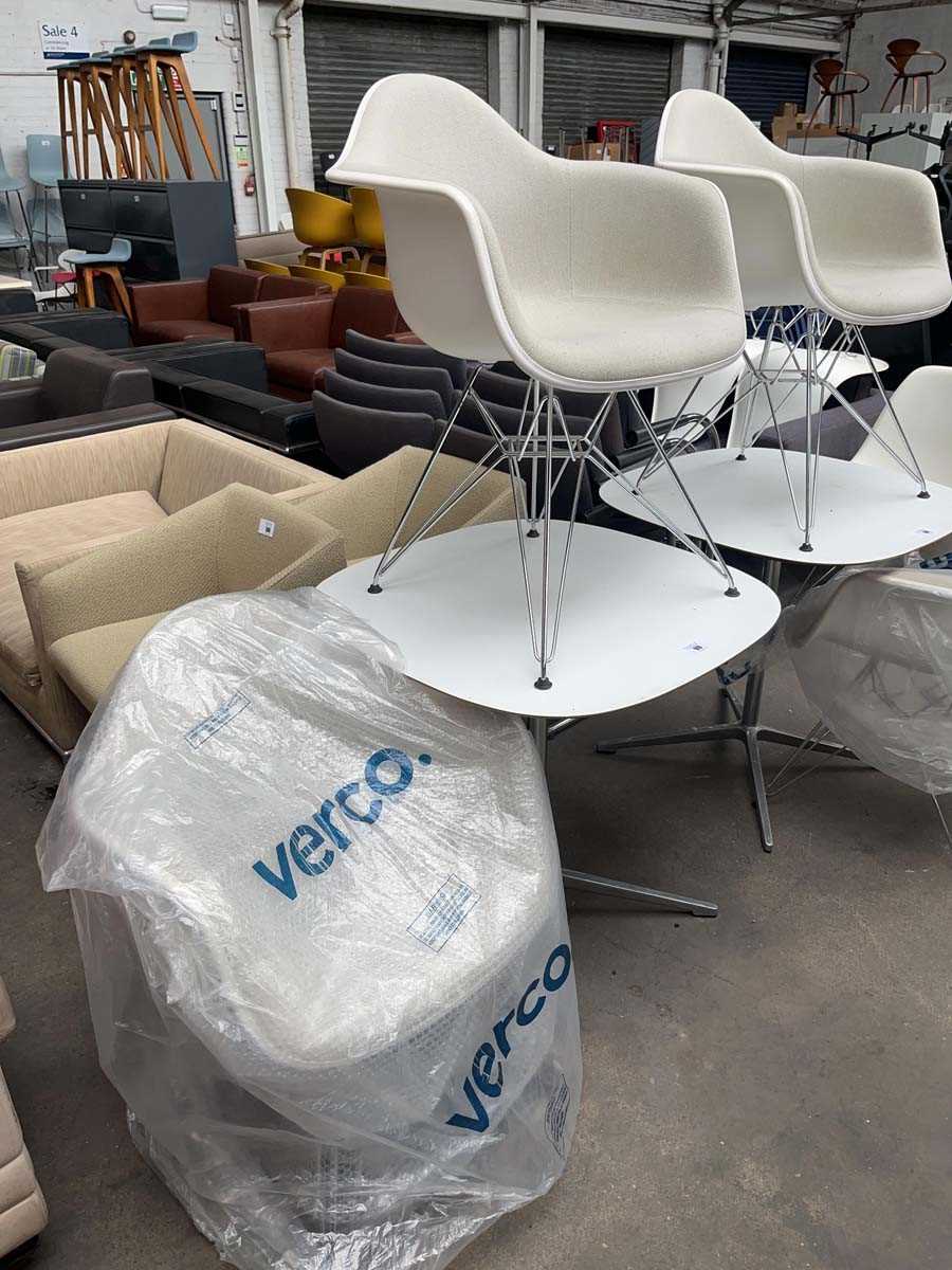 Lot 99 - Charles & Ray Eames for Vitra, two DAR Eiffel...