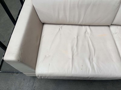 Lot 108 - Pair of Davison Highley 3-seater settees in...