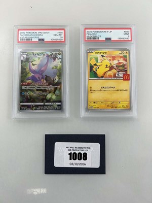 Lot 1008 - (2) 2025 Pokémon Japanese McDonald's Promo JPN...