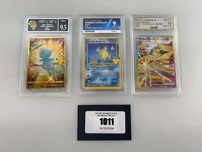 Lot 1011 - (3) 2024 Pokémon Scarlet & Violet - Terastal...