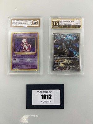 Lot 1012 - (2) 2023 Pokémon Scarlet & Violet CLK -...