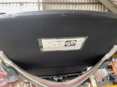 Lot 122 - 4 Vitra 'Meda' static office chairs with arms,...