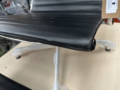 Lot 4 - Charles & Ray Eames for Vitra, an EA124 lounge...
