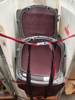 Lot 201 - Stillage of Herman Miller Aeron seat pans and...