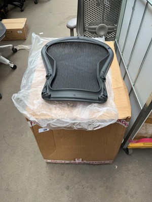Lot 244 - Box of 8 Herman Miller Aeron back rests with...