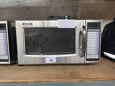 Lot 275 - Sharp 1000 watt microwave oven