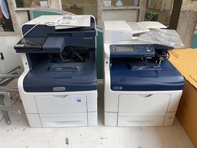 Lot 282 - 2 Xerox all-in-one printer stations