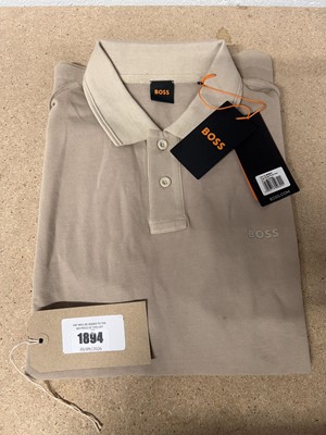 Lot Hugo Boss 'BOSS' logo polo top size XL