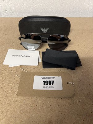 Lot Cased pair of Emporio Armani designer...