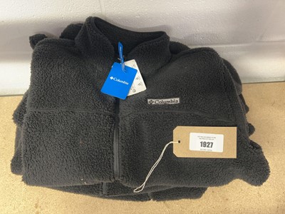Lot x3 Columbia full zip fleece jackets - size XL