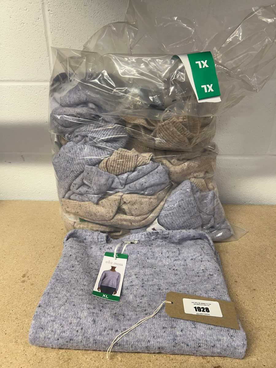 Lot Approx. 12 ladies Ella Moss knitted jumpers