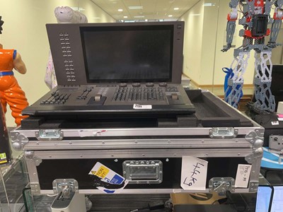 Lot 2135 - Gio@58-Universe lighting control desk with 18"...