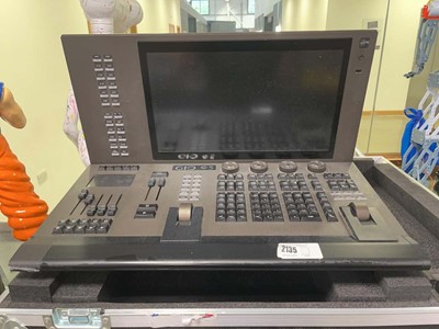 Lot 2135 - Gio@58-Universe lighting control desk with 18"...