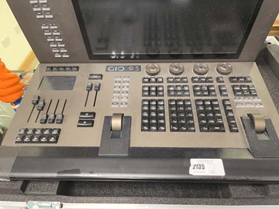 Lot 2135 - Gio@58-Universe lighting control desk with 18"...