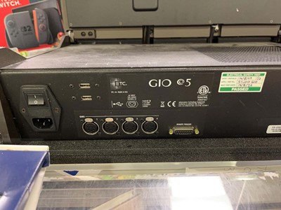 Lot 2135 - Gio@58-Universe lighting control desk with 18"...