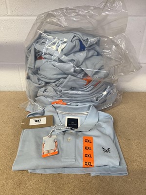 Lot Approx. 20 men's Crew Clothing Company polo tops