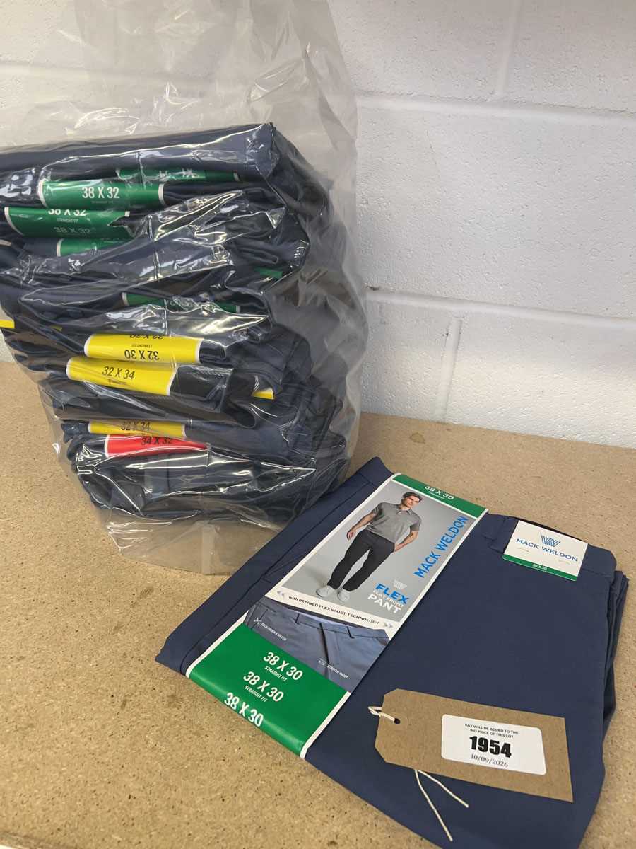 Lot Approx. 20 men's Mack Weldon flex flat front...