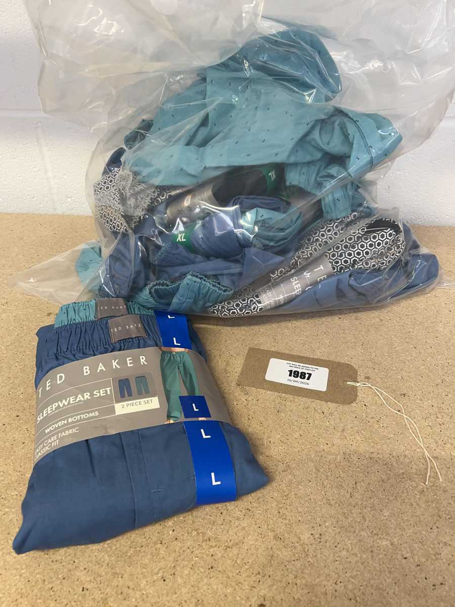 Lot A bag containing a qty of men's Ted Baker...