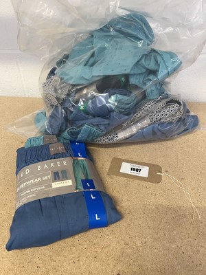 Lot A bag containing a qty of men's Ted Baker...