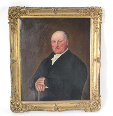 Lot 61 - 19th Century School, A half-length portrait of...