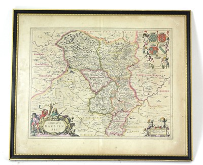 Lot 64 - 18th Century School, 'Comitatus Derbiensis',...