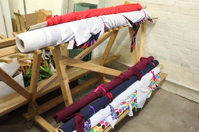 Lot 338 - 3 crates containing dance/ballet related cloth...