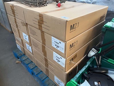 Lot 321 - 8 boxes of 5 Human Scale M2.1 monitor arms