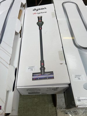 Lot 72 - A boxed Dyson V8 cyclone stick vacuum (unchecked)
