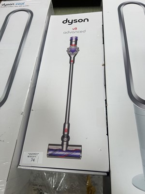 Lot 74 - A boxed Dyson V8 Advanced stick vacuum...