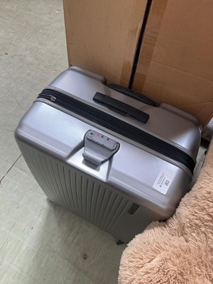 Lot 80 - A Samsonite grey hardshell suitcase