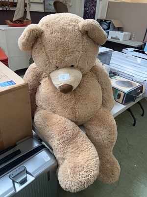 Lot 81 - An oversized teddy bear by Hug Fun International