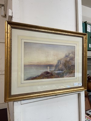 Lot 93 - A framed and glazed watercolour depicting...