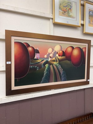 Lot 33 - A framed limited edition canvas print (84 of...