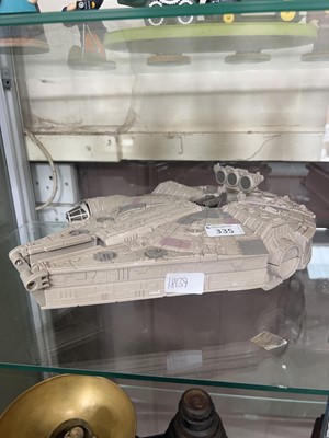 Lot 335 - A 1995 model millenium falcon by Lewis Galoob...