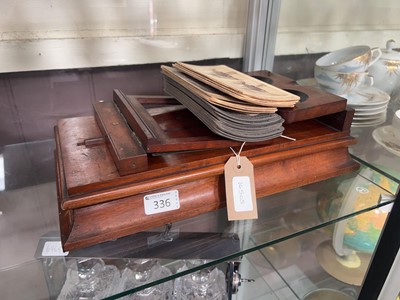 Lot 336 - A late victorian "Rowsells Graphoscope" with...
