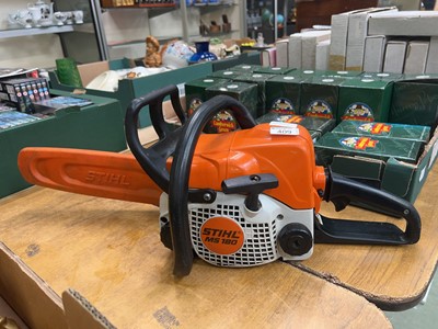 Lot 409 - A Stil MS180 petrol chainsaw