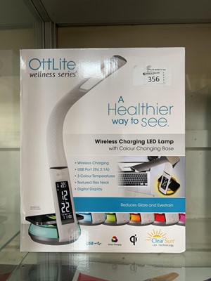 Lot 356 - A boxed Ottlite wellness series wireless...