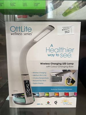 Lot 362 - A boxed Ottlite wellness series wireless...