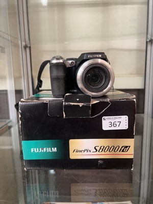 Lot 367 - A boxed Fujifilm Finepix S8000FD camera`
