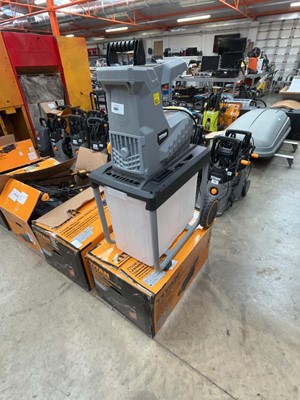 Lot 2483 - Titan electric garden shredder, together with...