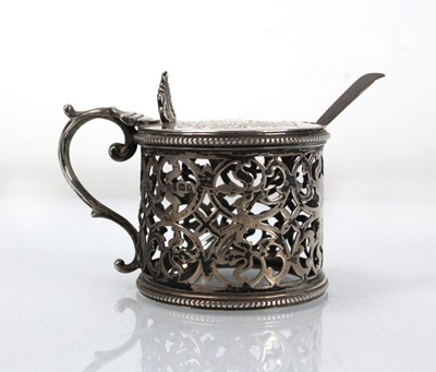 Lot 204 - A Victorian silver pierce-work and engraved...