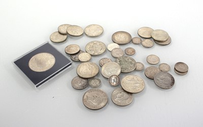Lot 210 - A group of 500-grade silver coinage including...
