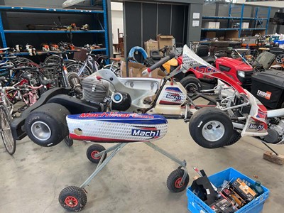 Lot 4012 - Mach 1 2017 Petrol racing kart with TKM BT 95...