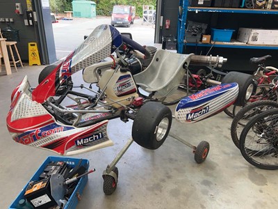 Lot 4012 - Mach 1 2017 Petrol racing kart with TKM BT 95...