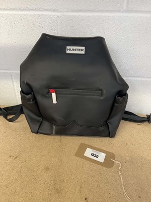 Lot 1830 - Hunter backpack in black