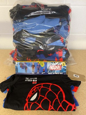 Lot 1844 - Approx. 14 Marvel kids 5 piece clothing sets