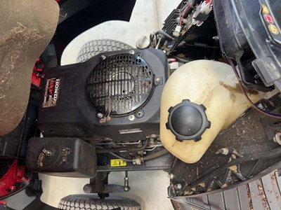 Lot 4112 - Honda 3600SH petrol ride on lawnmower plus key
